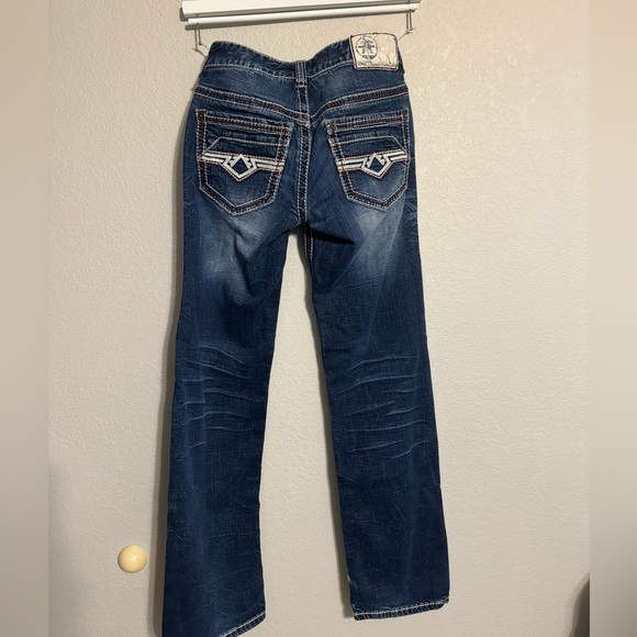 America fighter buckle Jeans men - Picture 3 of 3